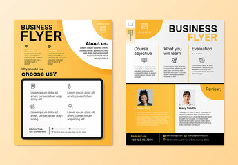 Editable Business Flyer Layout