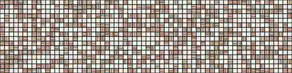 Abstract Geometric Pattern generative computational art illustration