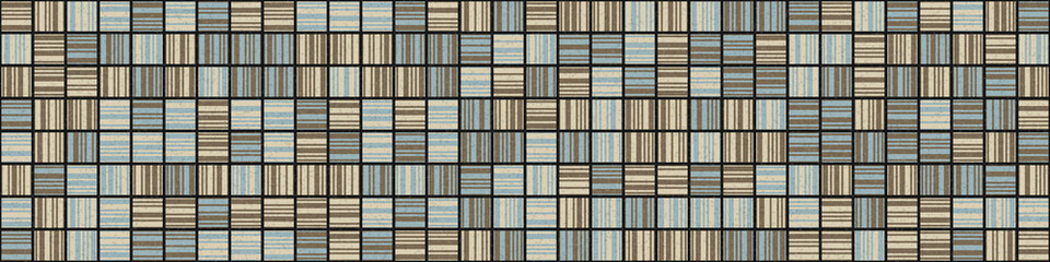 Abstract Geometric Pattern generative computational art illustration