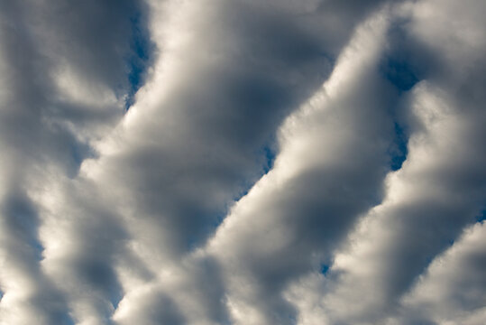Interesting clouds and blue sky in Baja California Sur