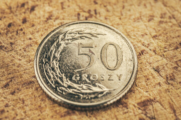 Polish Coins On The Market Averse and Obverse.