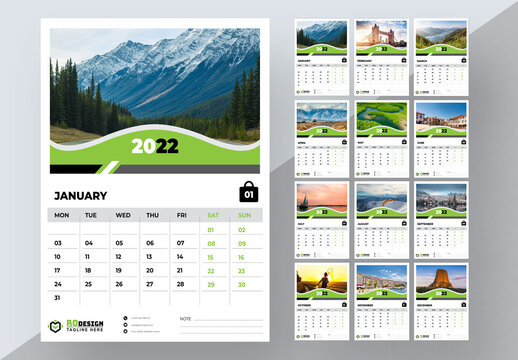 Calendar Layout Design