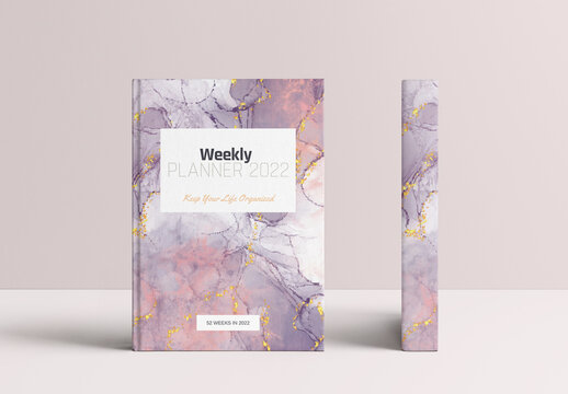 Weekly Planner Book 2022 Layout