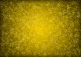 Fondo amarillo con manchas en profundidad.