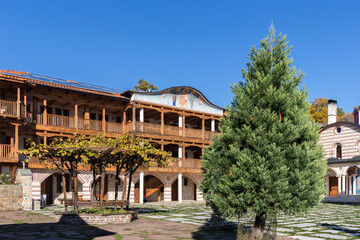 Medieval Tsarnogorski monastery St. Kozma and Damyan, Bulgaria
