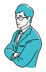 ネガティブなビジネスパーソン