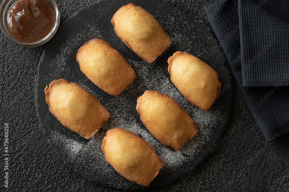 Wall mural madeleines - french small sponge cakes