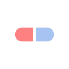 Pill logo vector	