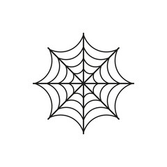 spider and spider web pattern. Halloween background	