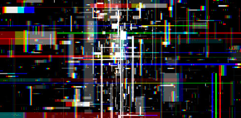 Abstract glitch background digital abstract colors