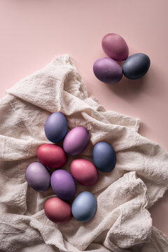 Multi colored eggs