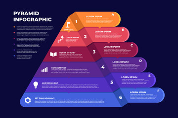 Pyramid Infographic Presentation Template