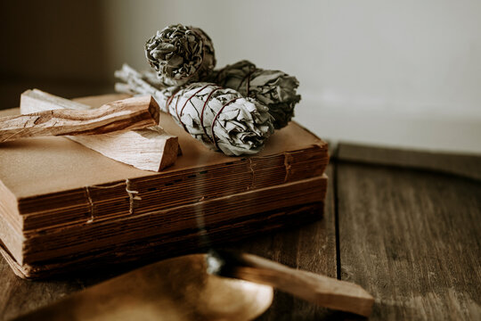Palo santo and white sage