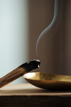 Palo santo and smoke
