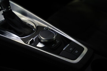 Naklejka premium Car's interior design and details