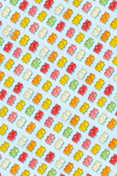 Pattern of jelly bears