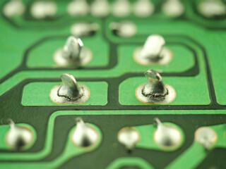 Failed solder joints. Cracked or broken solder joints, due to stress, fatigue, vibration. One of...