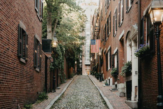 A quaint city street