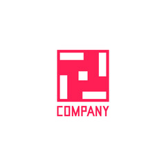 Obraz premium Logo template for company.