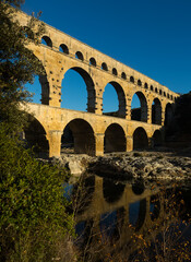 Pont du Gard - one of best bridges and monuments of antiquity in France