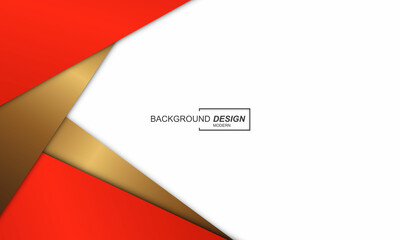 Modern background red and golden color luxury