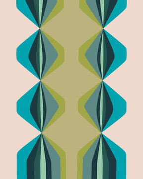 Retro Inspired Argyle Pattern