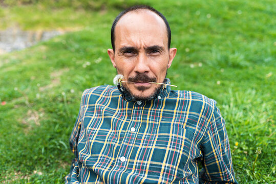 Alternative adult hispanic male