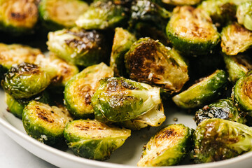 Roasted Brussels Sprouts Close-up