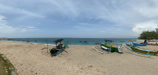 beautiful beach in Bali island