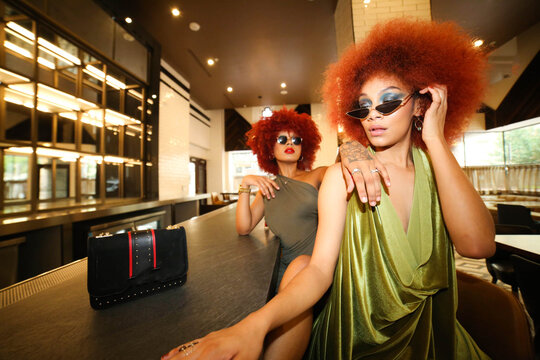 Black Women at A Bar