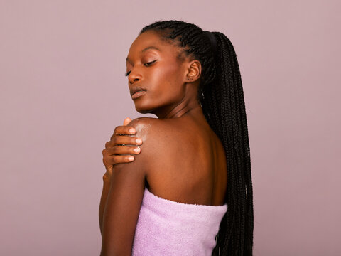 after shower body hydration