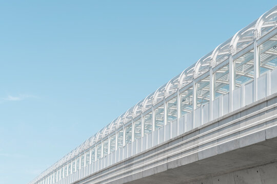 Curly steel structure