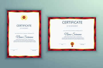 ‎Creative  Professional Stylish certificate template design two type