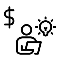 money idea icon