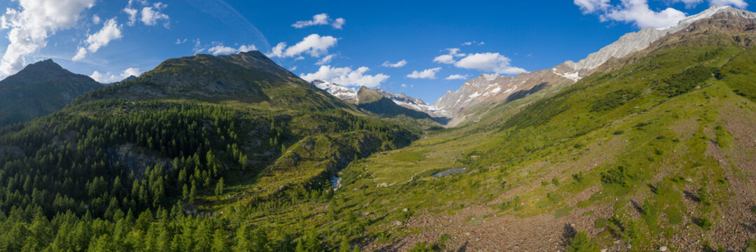 Alpine meadow at Fafleralp 