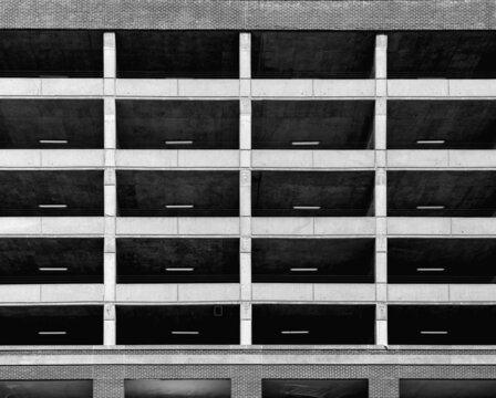 Parking structure grid
