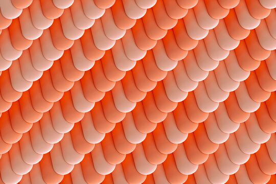 a pattern of abstract modern pink forms. 3d render