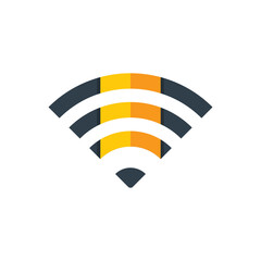 Wifi pencil logo