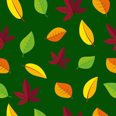 pattern 5 , wallpaper, fabric, autumn, leaves, bright colors