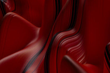 Abstract wavy lines background