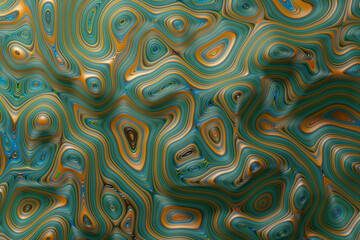 Abstract wavy lines background