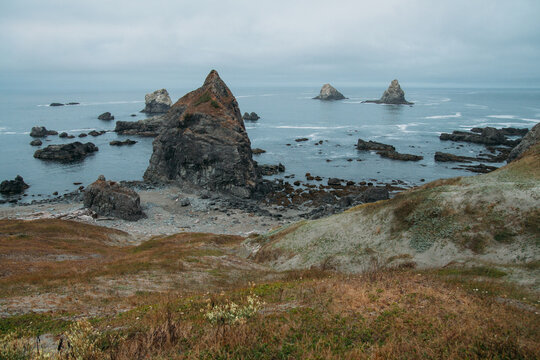 Beach On The Southern Oregon Coast