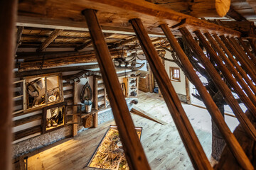 museum like lounge are