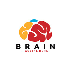 unique brain logo