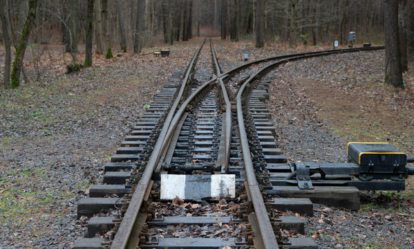 photography railroad close-up.