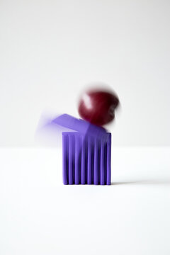 Still life with falling objects