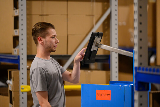 Business image at warehouse 