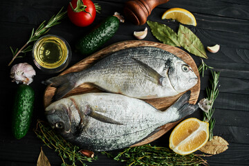 fish ingredients for cooking restaurants sea food