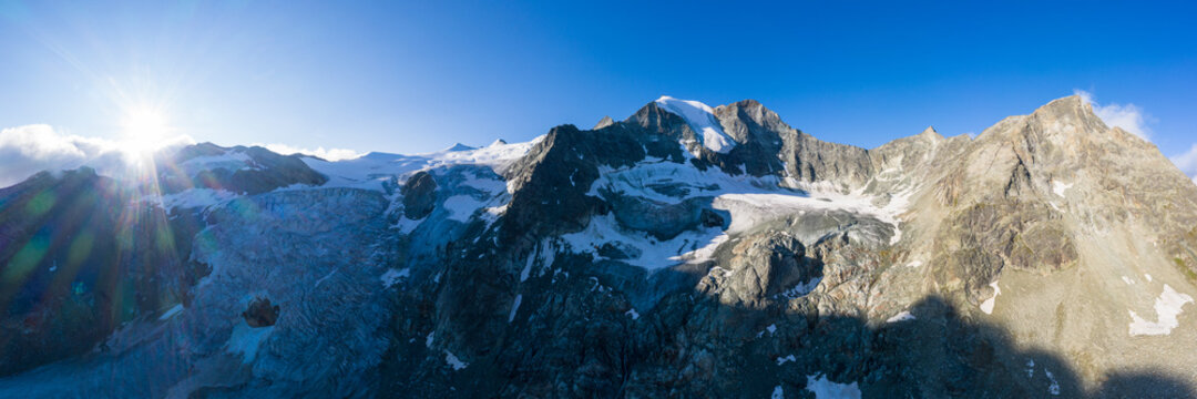 Moiry glacier panorama
