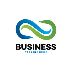 infinity logo concept